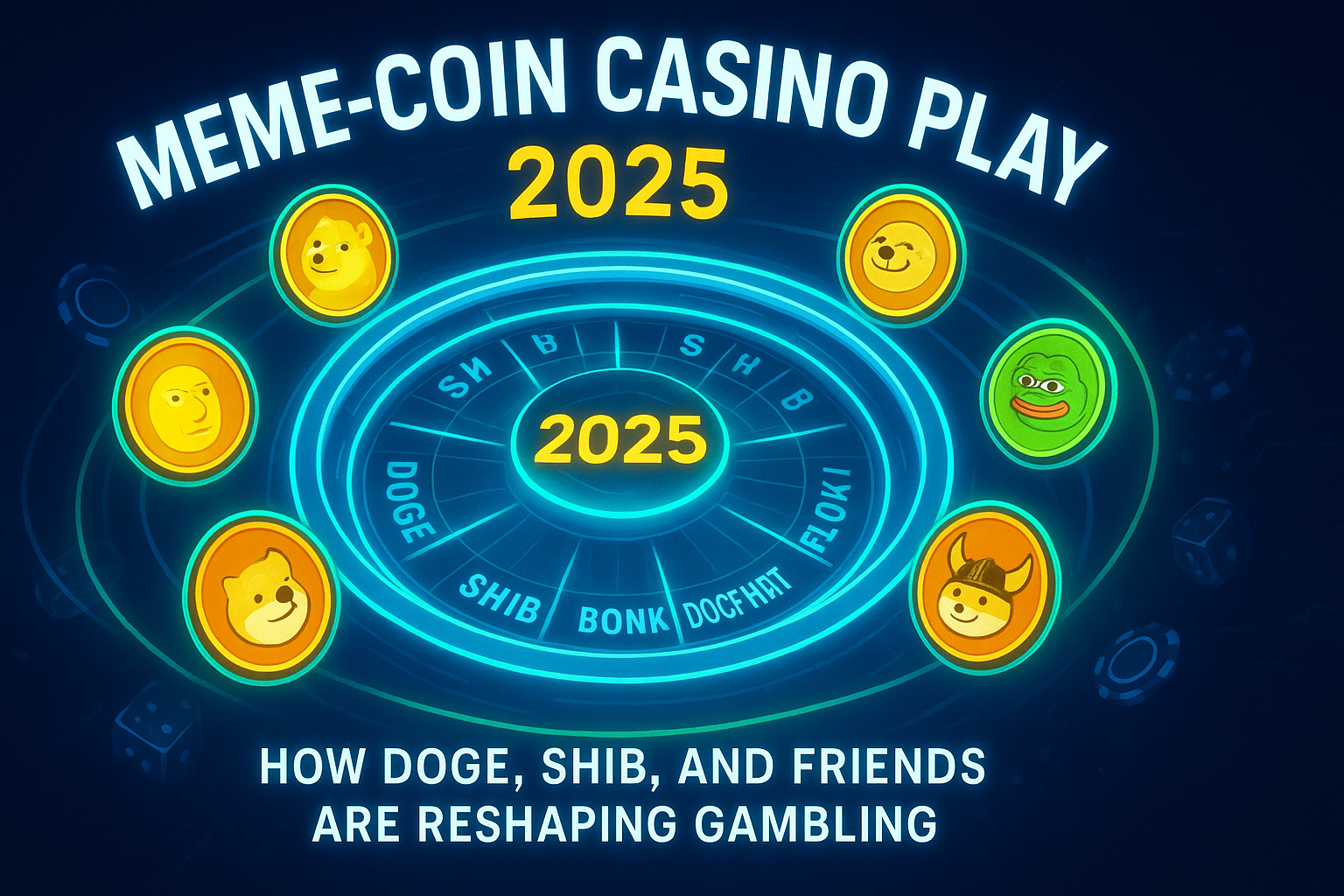 Top Meme-Coin Casinos 2025 – DOGE, SHIB, BONK, PEPE Betting Guide | Value  The Markets